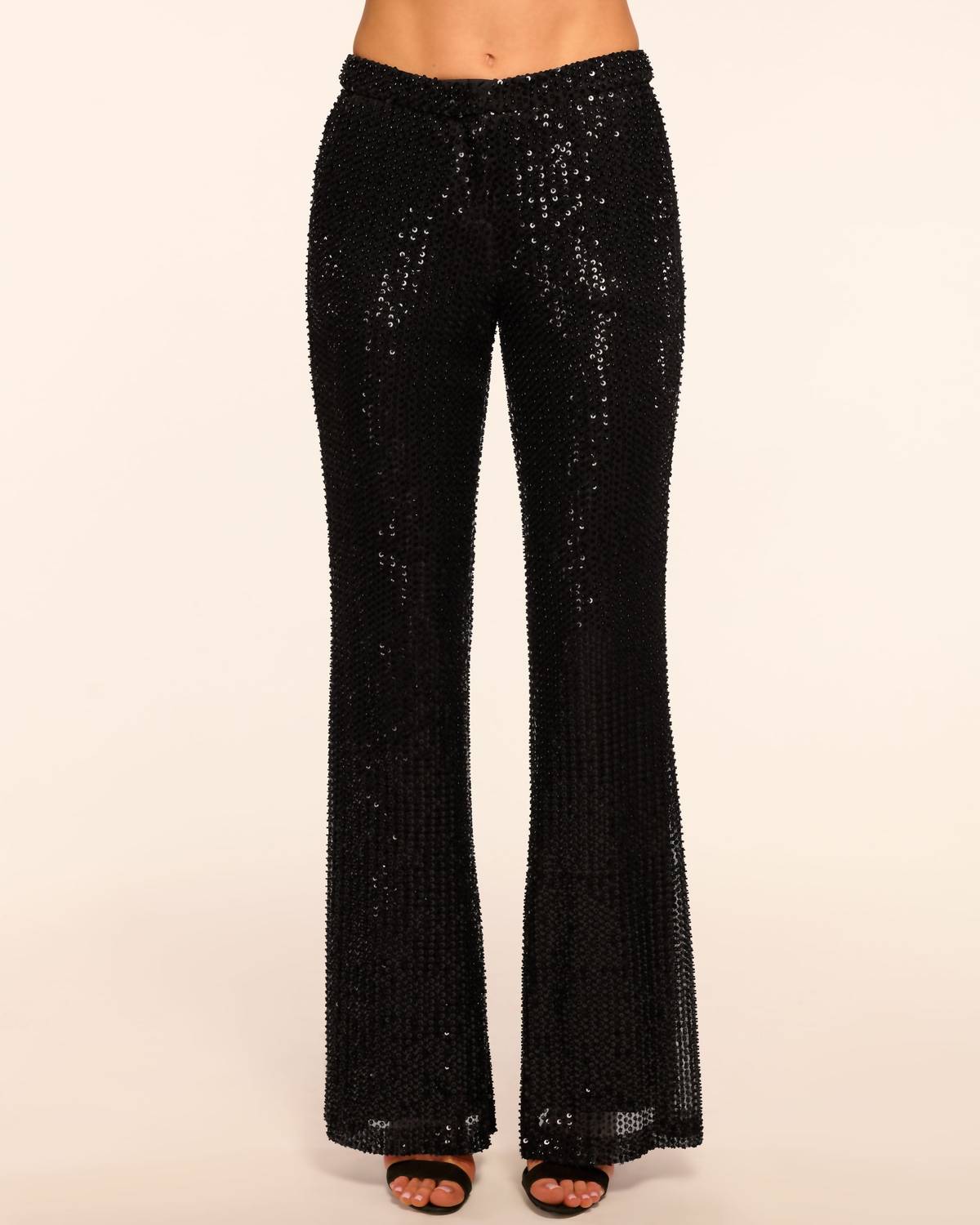 Ramy Brook - Olivian Beaded Sequin Flare Pant