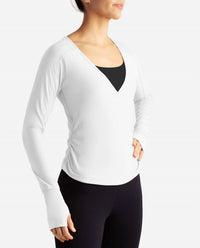 Danskin - Barre Wrap Long Sleeve Top