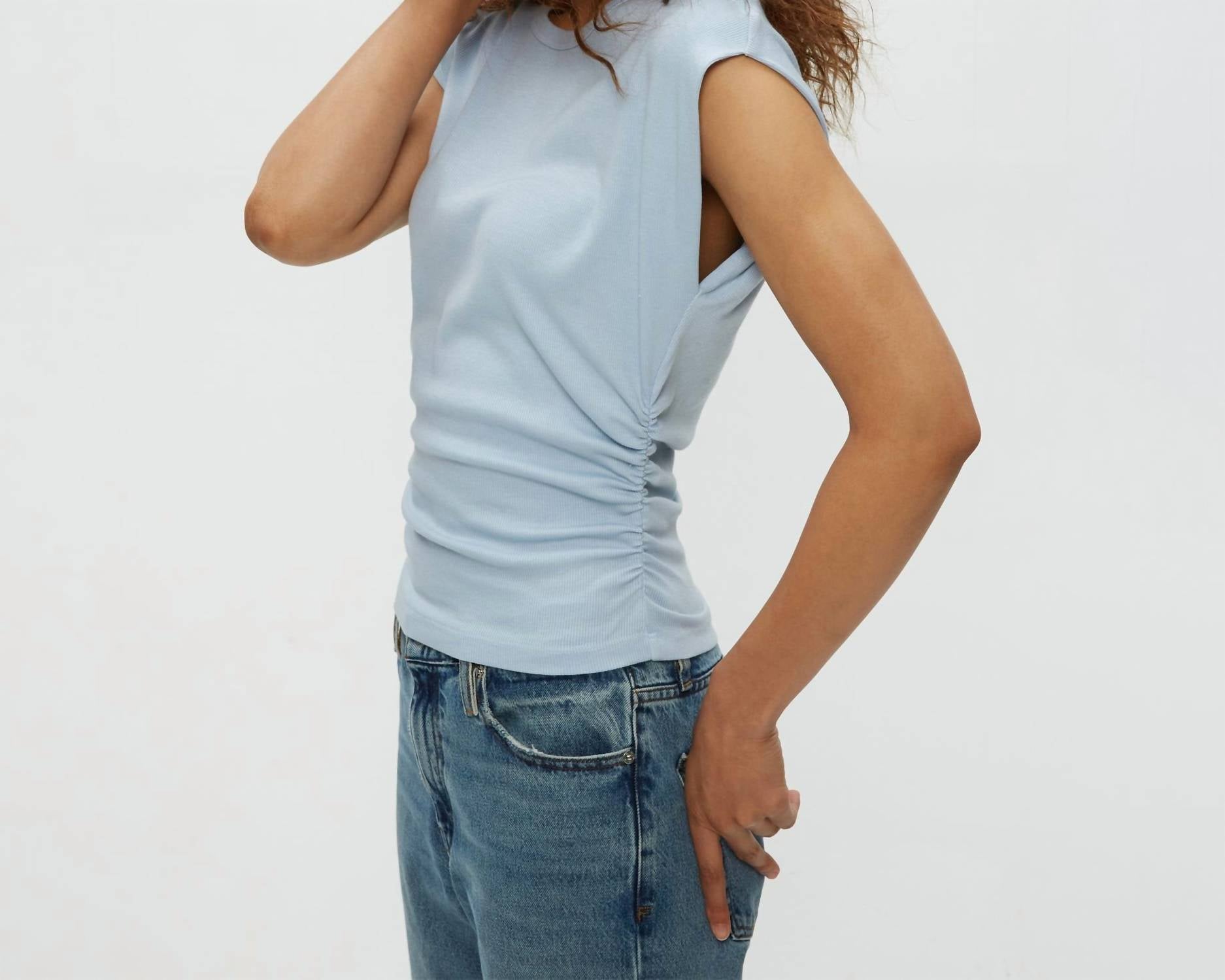 Michael Stars - Women's Joni Power Shouldertop