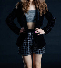 Velvet Blazer