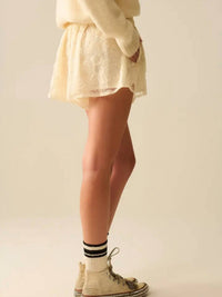 Q2 - Embroidered Shorts With Sequins