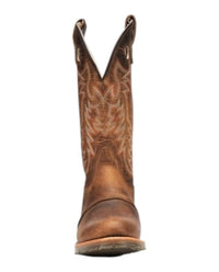 Double-H Boots Women's Domestic I.c.e. Buckaroo Work Boots in brown - women's shoe - alternate view