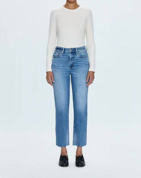 Pistola - Charlie High Rise Classic Straight Leg Ankle Jean