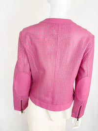 Iris Setlakwe - Women's Leather Perforated Jacket