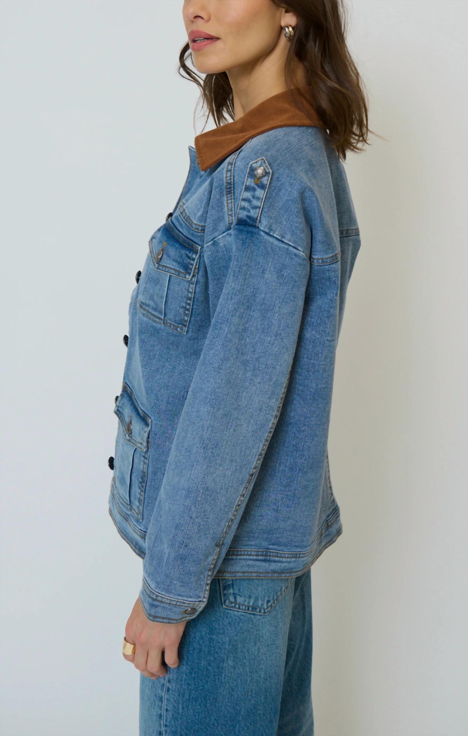 Central Park West - Dash Oversized Denim Jacket