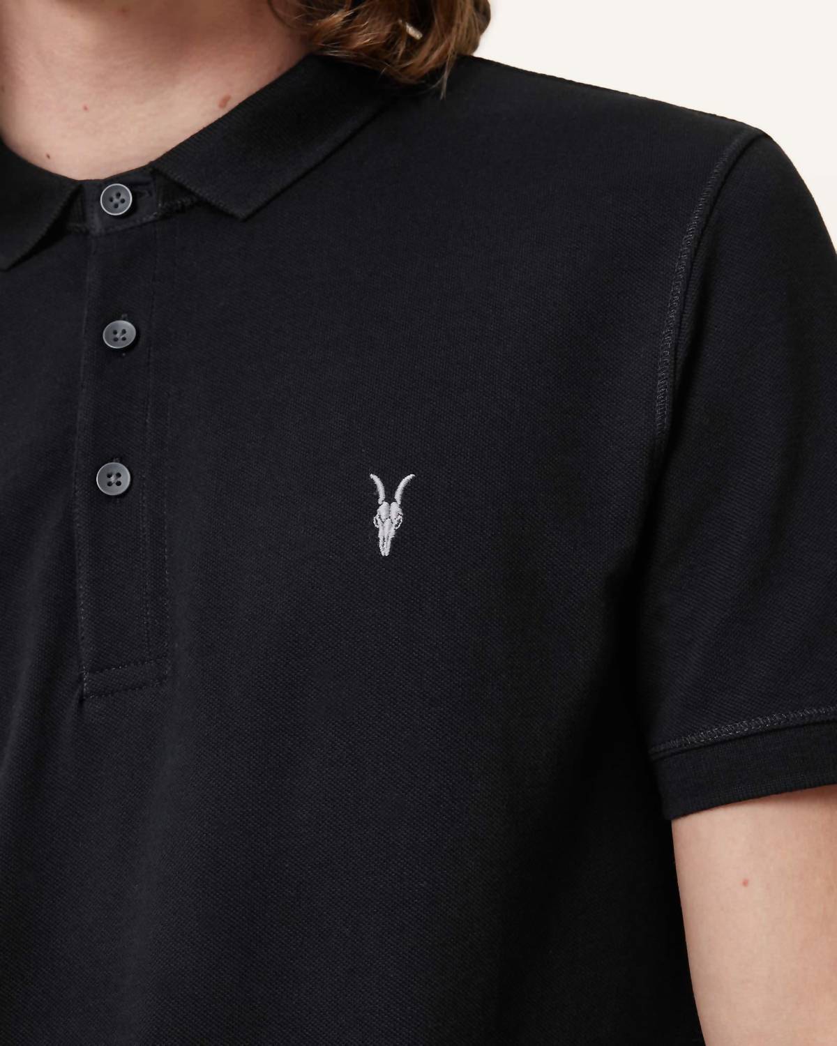 Allsaints - Reform Short Sleeve Polo Shirt