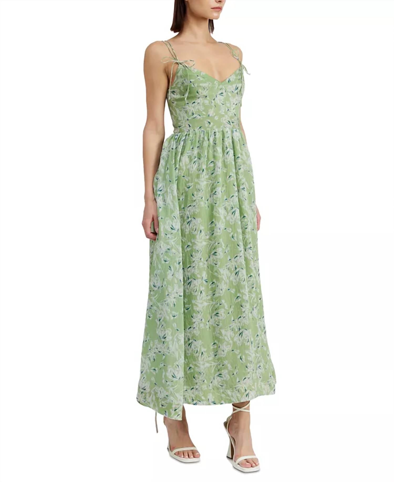 En Saison - Laguna Tie Midi Dress