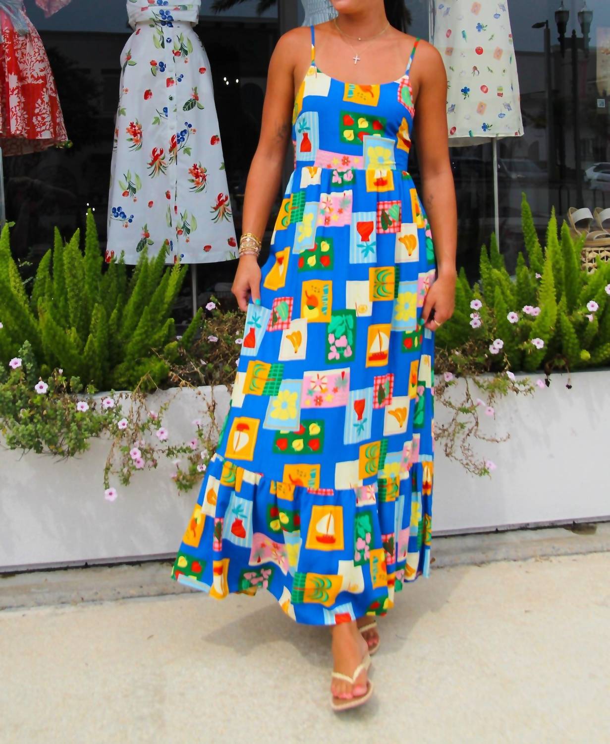 Illa Illa - Sailing Away Maxi Dress