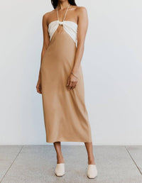 Third Form - Let's Split Slip Midi Dress