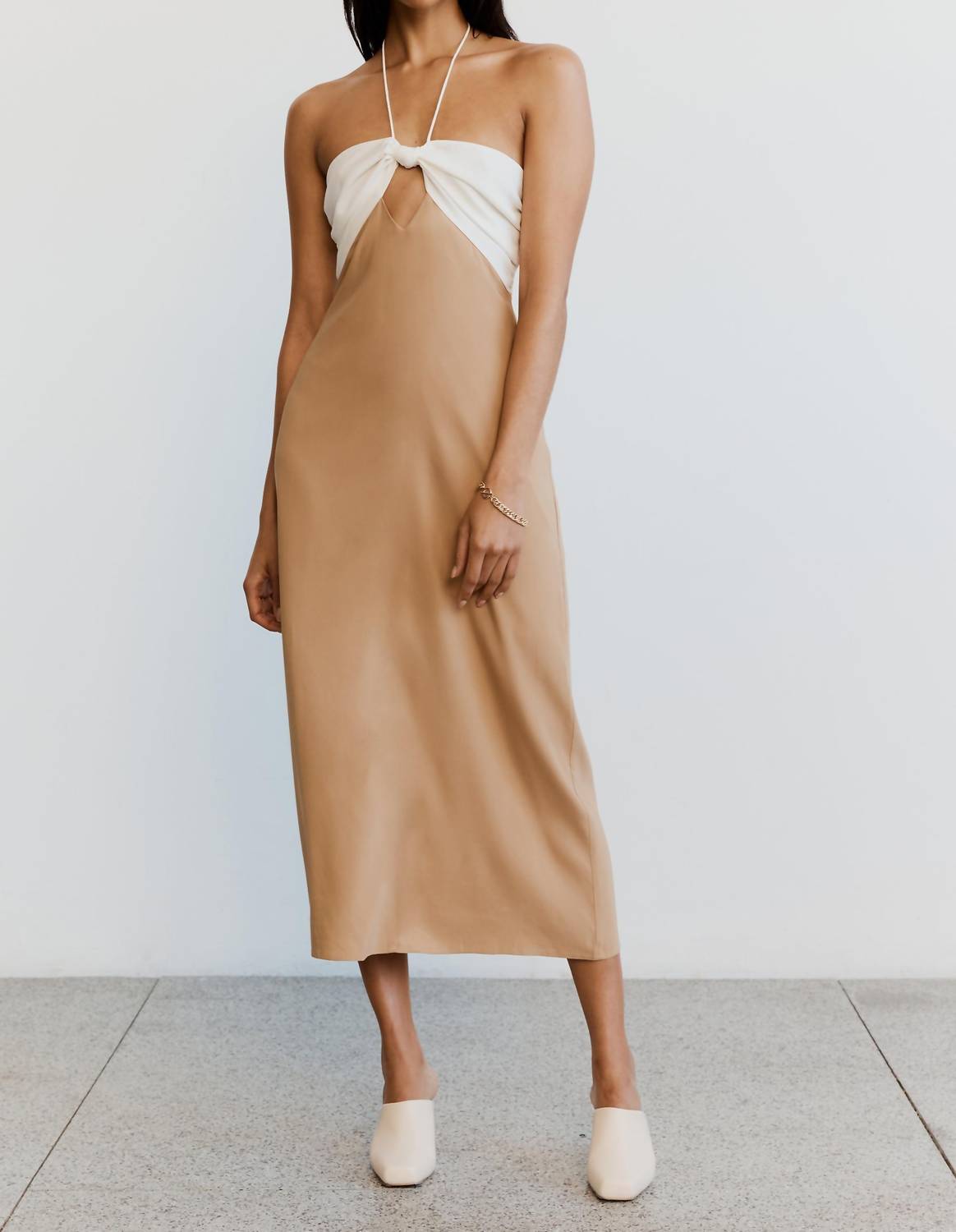 Third Form - Let's Split Slip Midi Dress