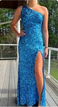 Sherri Hill - Sequin Backless Designer Formal Dress