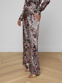 L'Agence - Pilar Silk Wide-leg Pants