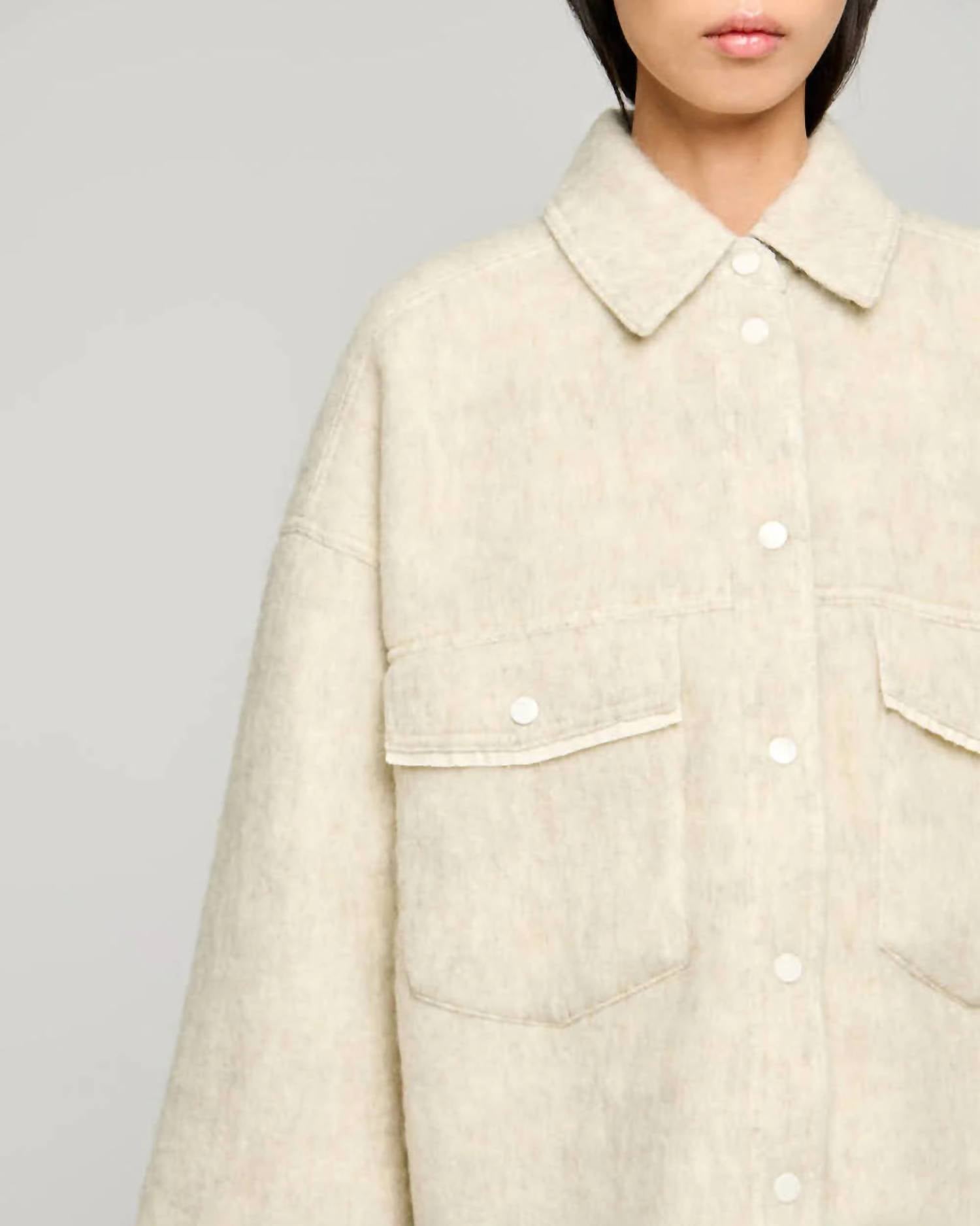 Oofwear - Giacca Wool Overshirt Jacket With Pockets