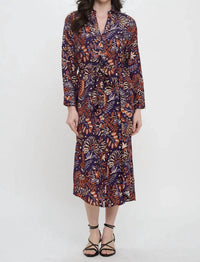 Meet Me In Santorini - Winter Odyssey Maxi Dress