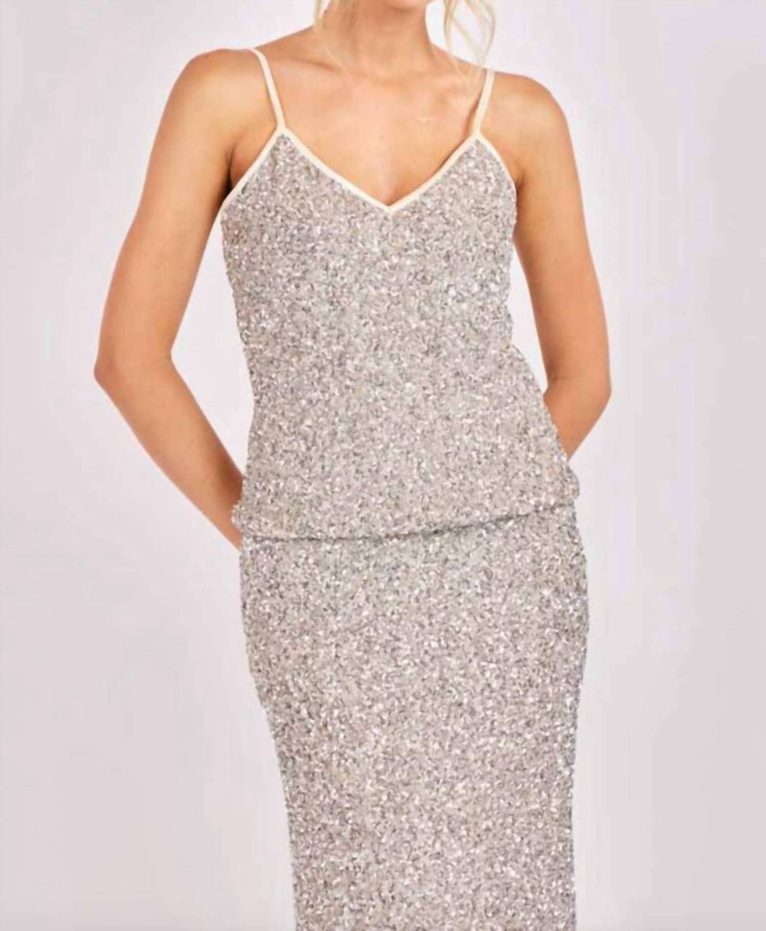 Sadie & Sage - Luster Sequin Cami Top