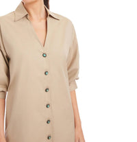 Fifteen Twenty - Phoebe Lantern Sleeve Shirtdress