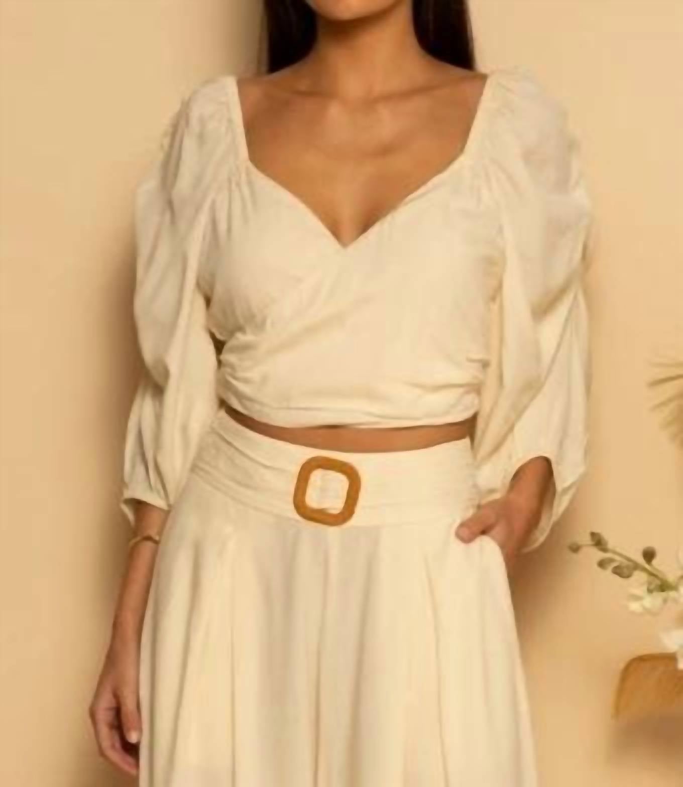 Shore - Palmer Sweetheart Neckline Top