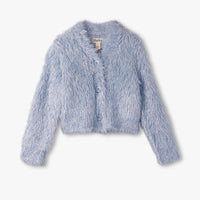 Hatley - Girl's Glitter Heart Metallic Cardigan
