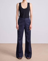 APIECE APART Adi Wide Leg Trousers in midnight - women's pants