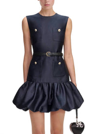 Self-Portrait - Taffeta Mini Dress