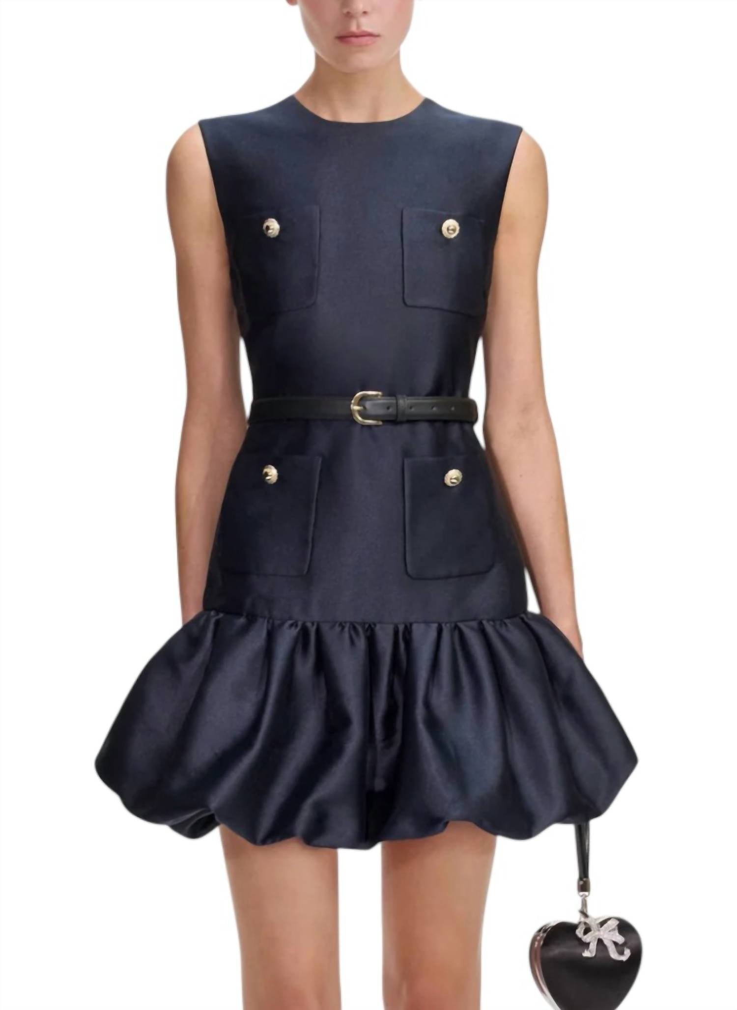 Self-Portrait - Taffeta Mini Dress