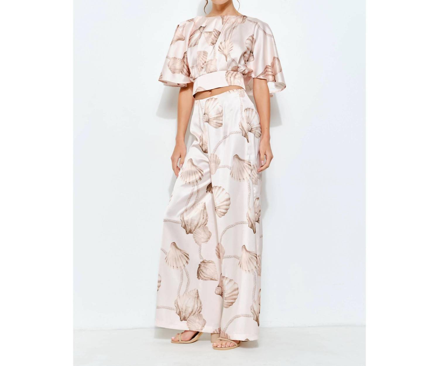 Ina Fashion - Women's Satin Shell Pants