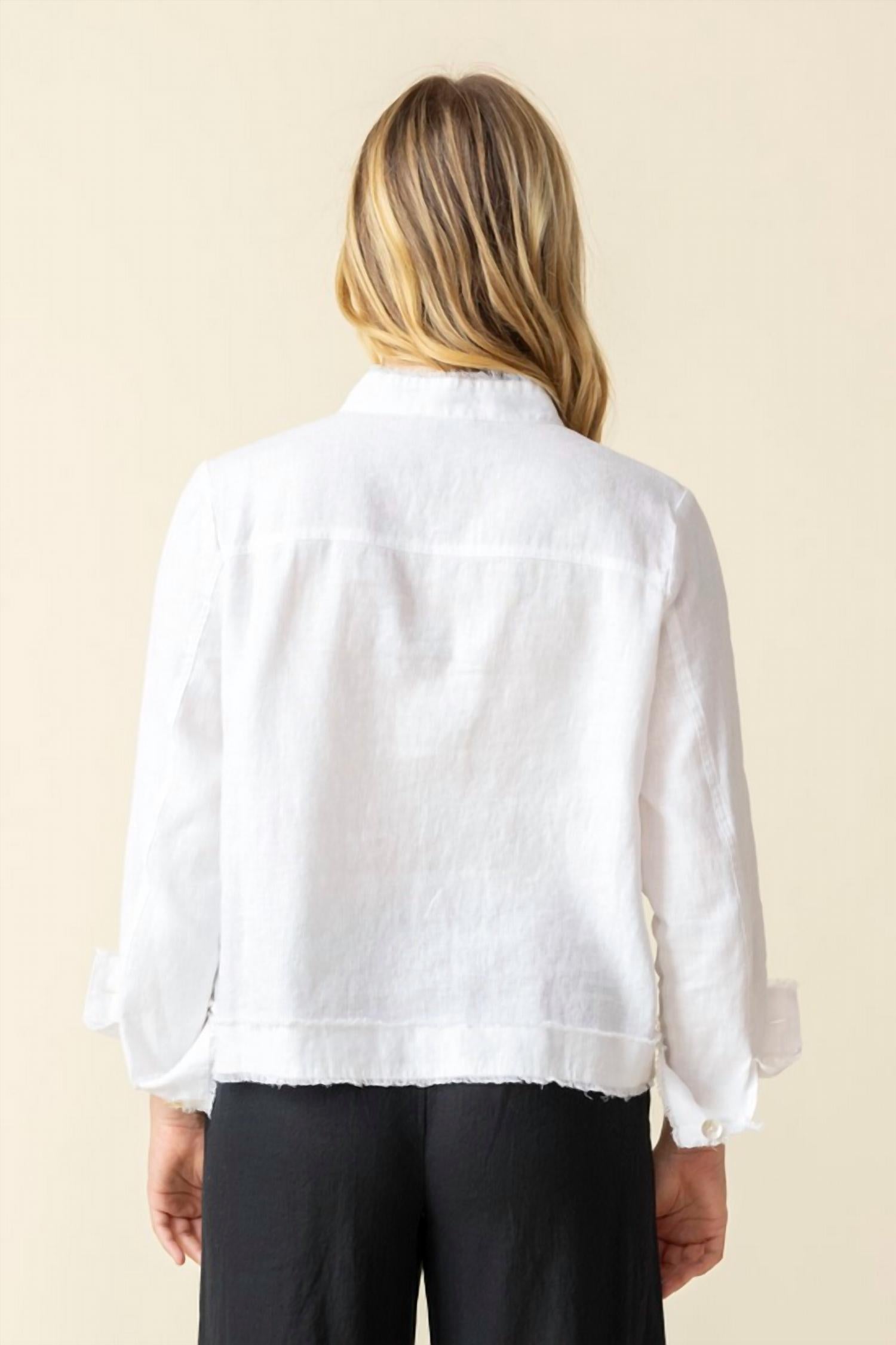Habitat - Linen Solid Summer Breeze Jacket