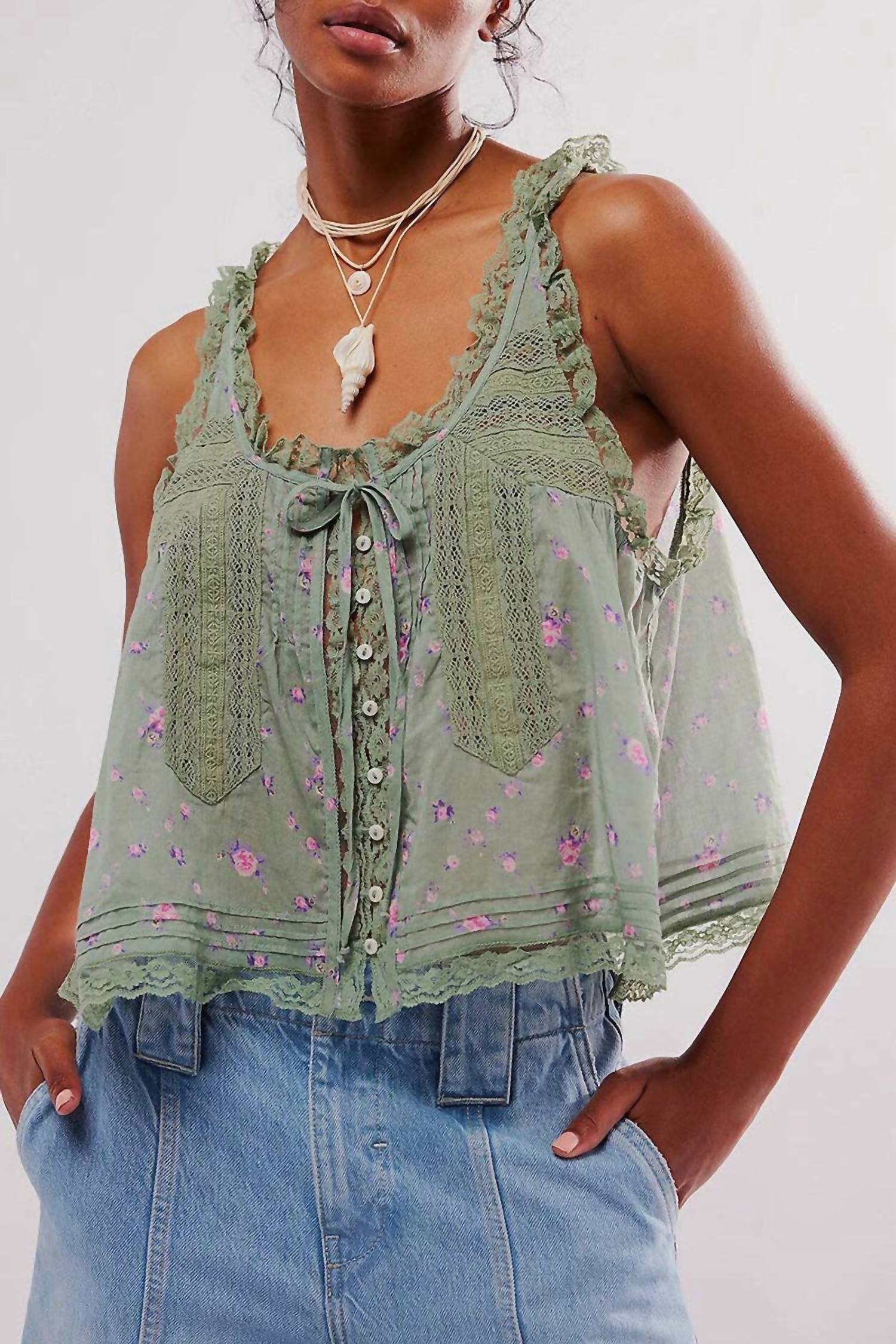 Mccolin - The Little Lace Tank