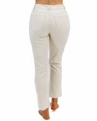 Grace And Lace - Mel's Favorite Straight Leg Cropped Denim Jeans