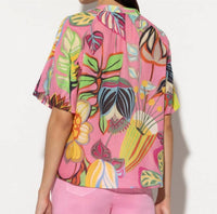 Luisa Cerano - Caribbean Print Blouse