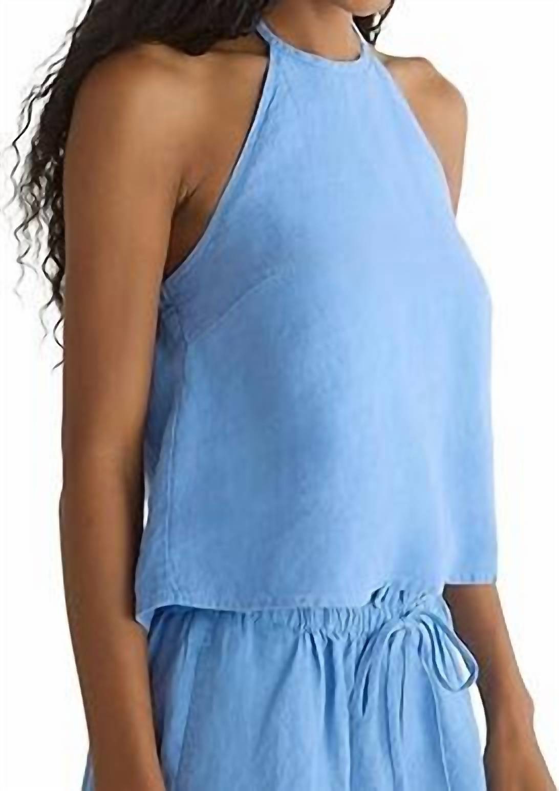 Bella Dahl - Women's Tie Neck Halter Top