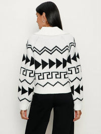 Sanctuary - Below Zero Fairisle Popover Top
