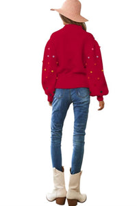 Davi & Dani - Party Isn't Over Pom Sweater