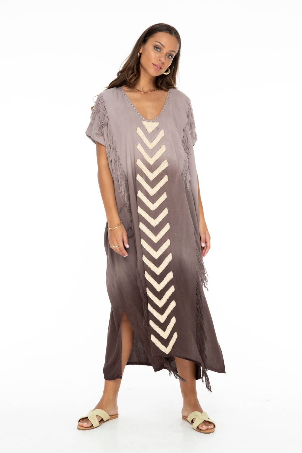 Skemo - Bahama Arrow Long Kaftan Dress