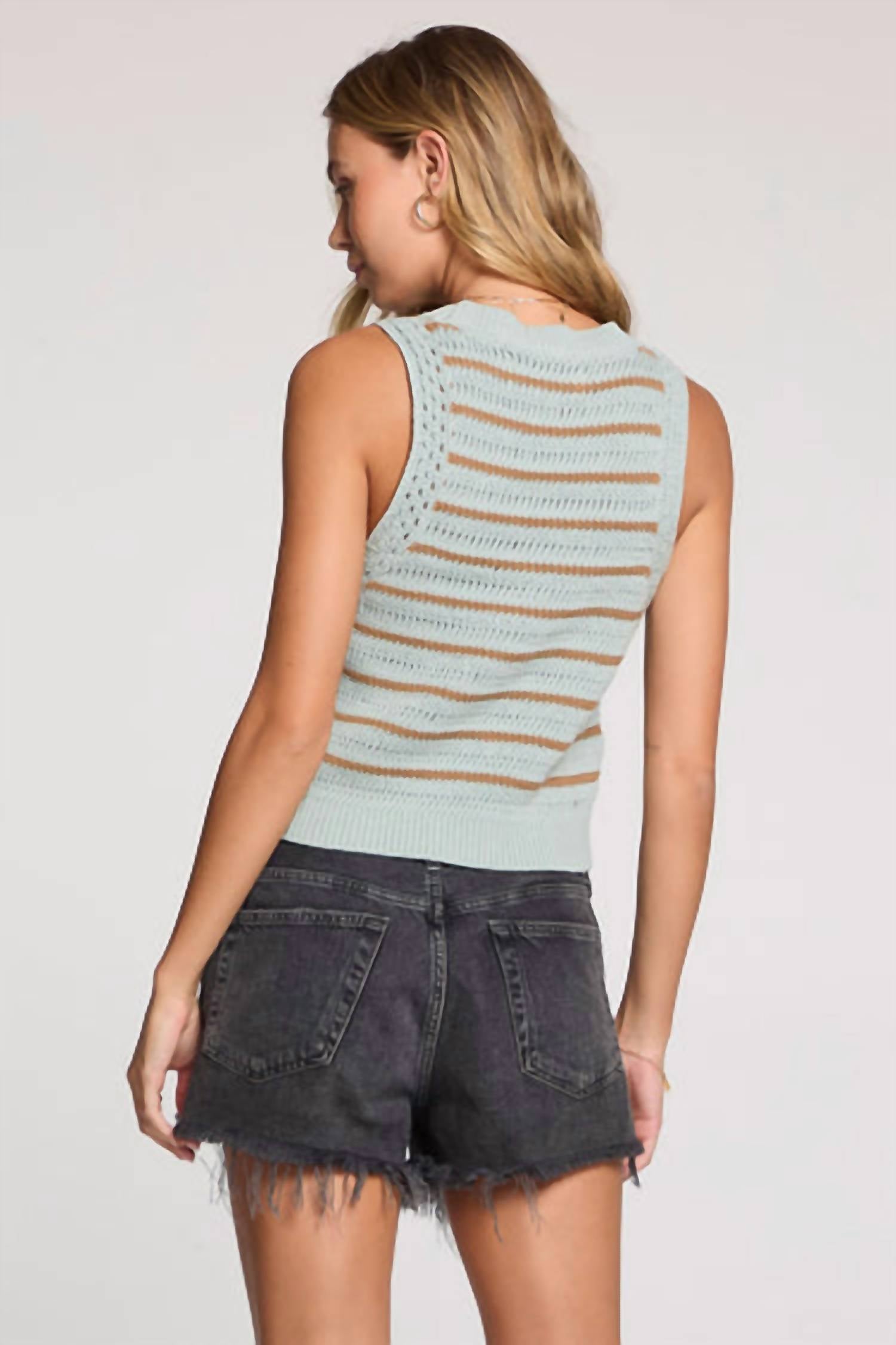 Saltwater Luxe - Gaby Sweater Tank Top