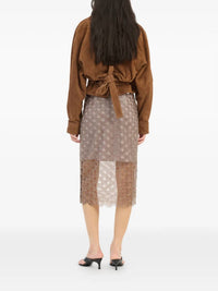 Rotate - Scallop Sequin Midi Skirt