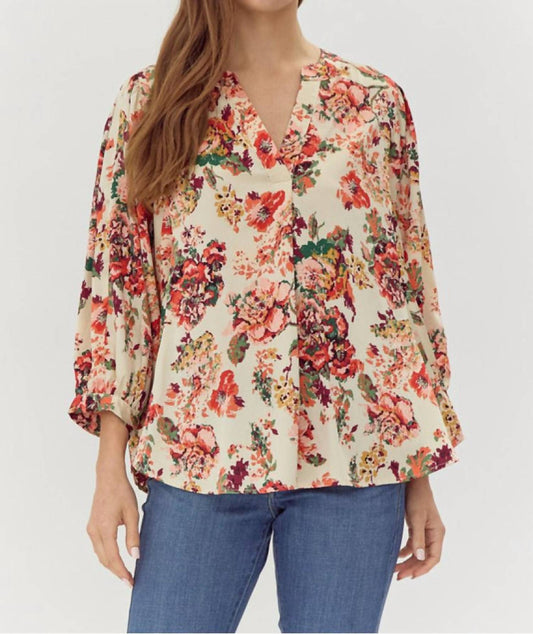 Jodifl - Floral Dolman Top