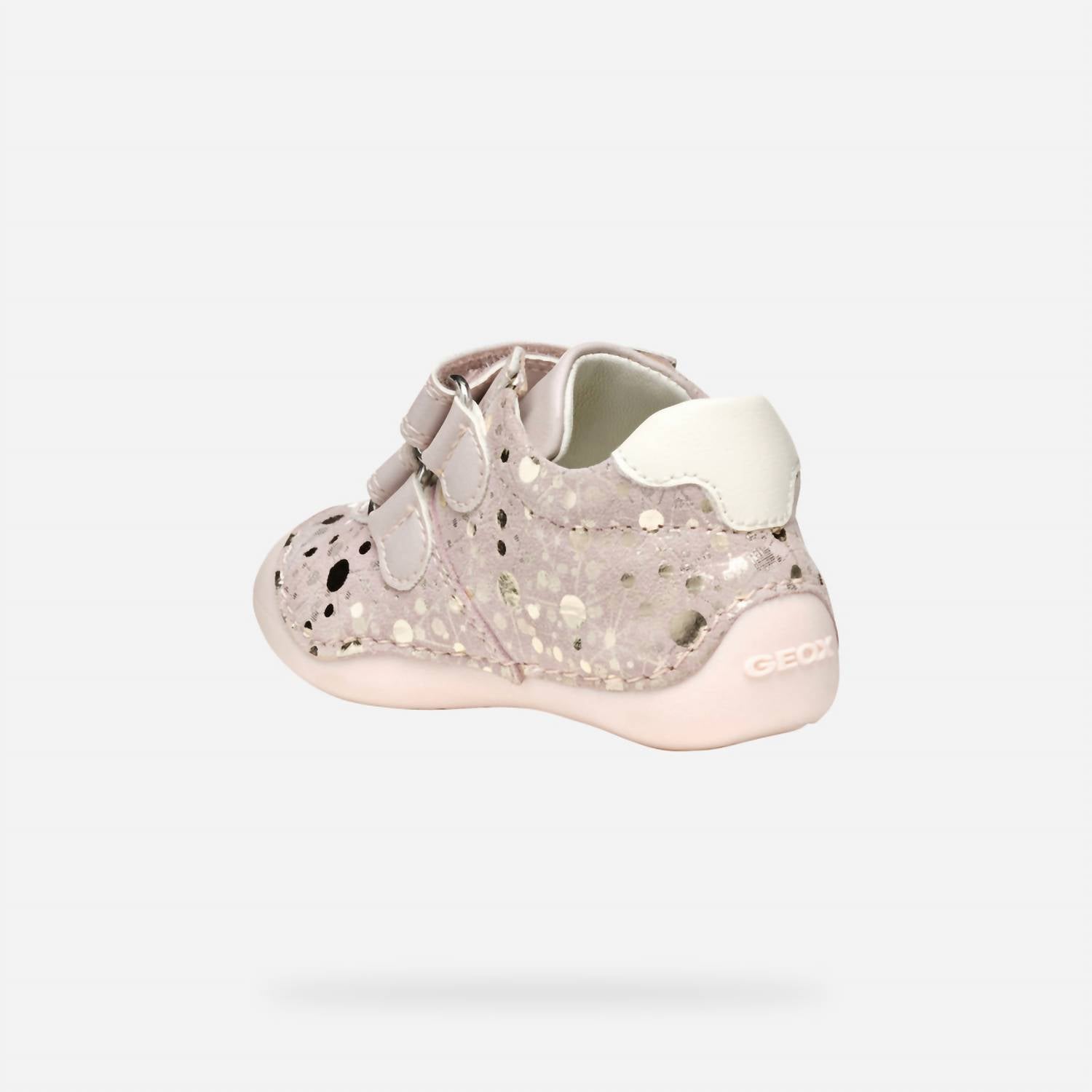 GEOX Girls Tutim Sneakers in rose off white - kids' sneaker - detail view