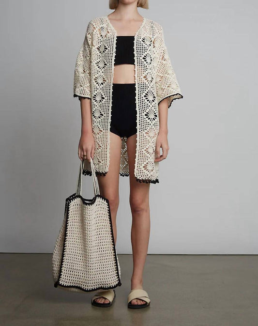 Eleven Six - Women's Vera Crochet Tote Bag