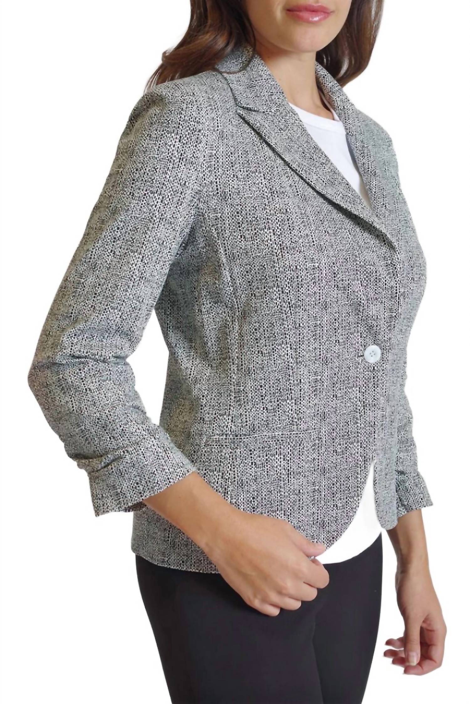 Peace Of Cloth - Multi Print Crepe Jacket