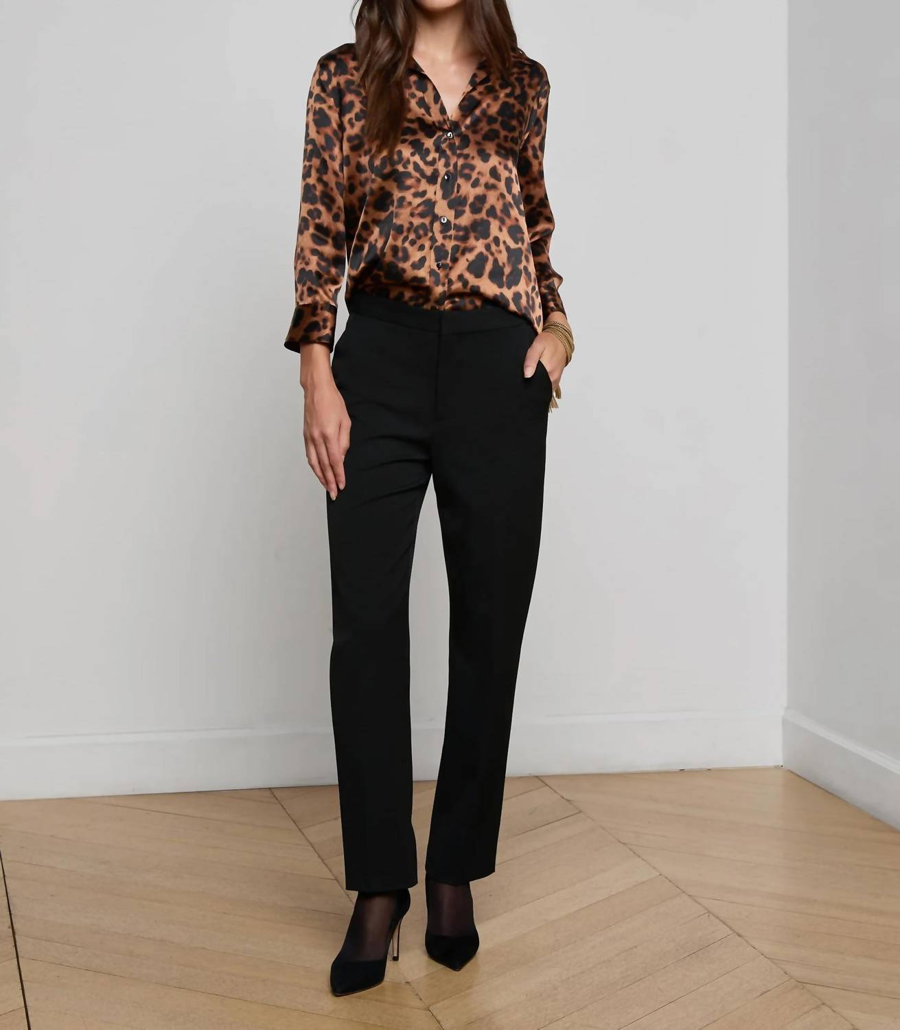 L'Agence - Dani Silk Blouse