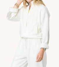 Kerri Rosenthal - Zip Up Mock Neck Sweatshirt