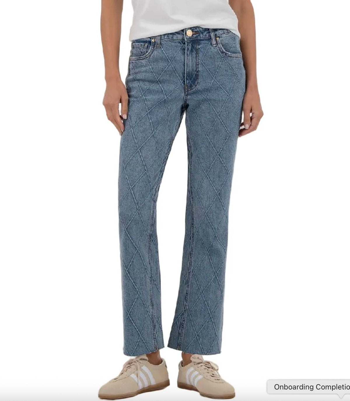 Kut From The Kloth - Kelsey High Rise Fab Ab Ankle Flare Jeans