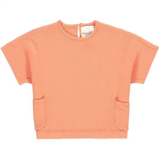 Vignette - Girl's Fiona Short Sleeve Sweater