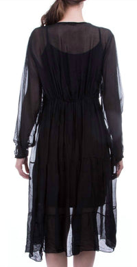 Gigi Moda - Medina Long Sleeve Midi Dress