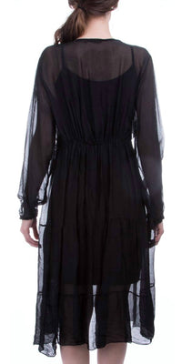 Gigi Moda - Medina Long Sleeve Midi Dress