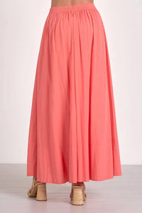 Elan - Pleated Maxi Skirt