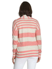 Striped Cotton Cardigan