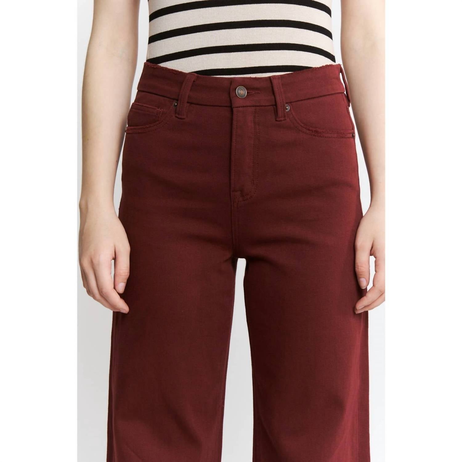 Mica Denim - High Rise Wide Leg Jeans