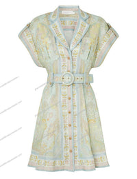 Zimmermann - Acacia Shirt Mini Dress